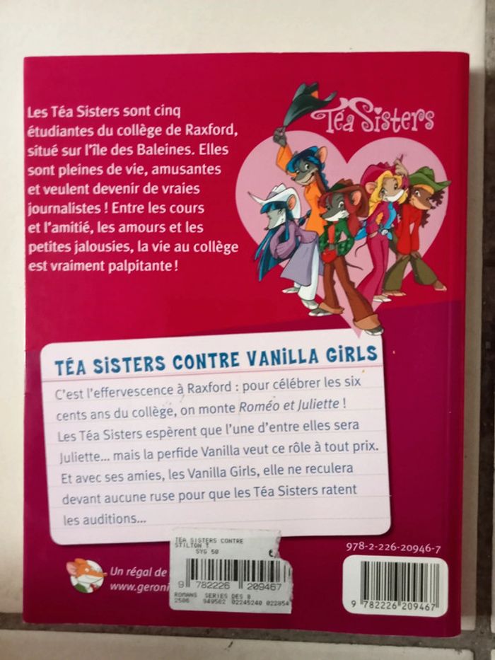 Livre enfants TÉA sisters contre vanilla girls. - photo numéro 2