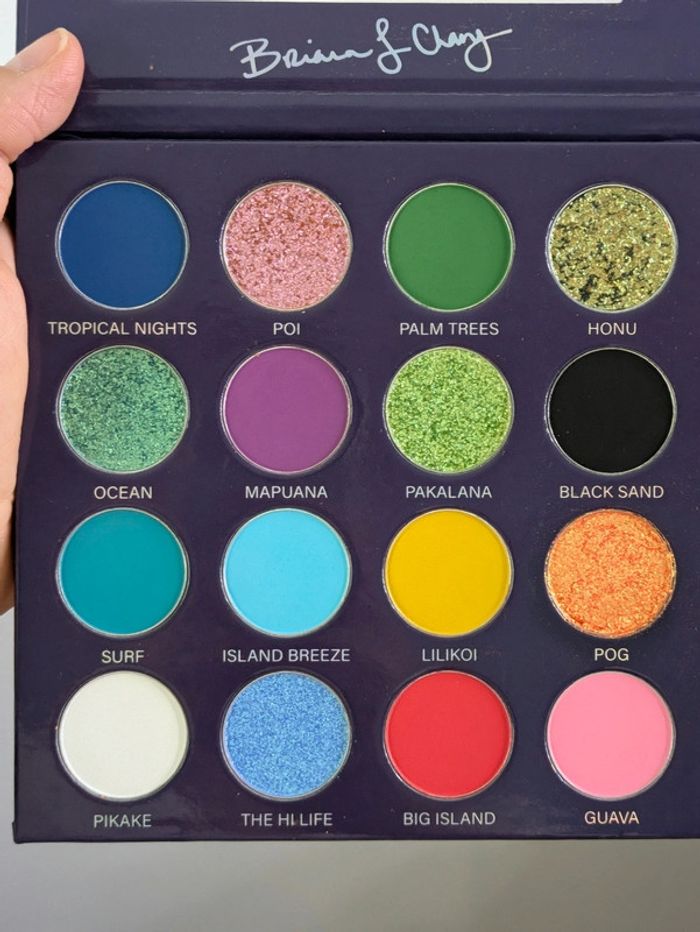 Palette Tropical nights It's bel cosmetics - photo numéro 2