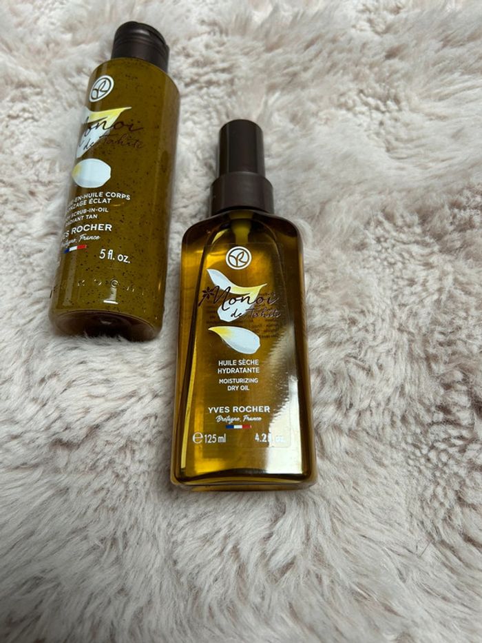 🌿 Duo d'huiles + gommage Yves Rocher 🌿 - photo numéro 2
