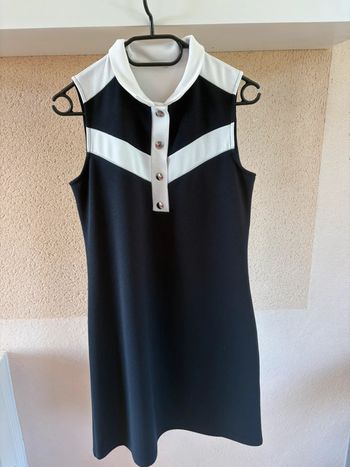 Robe Cache Cache blanche et marine taille S