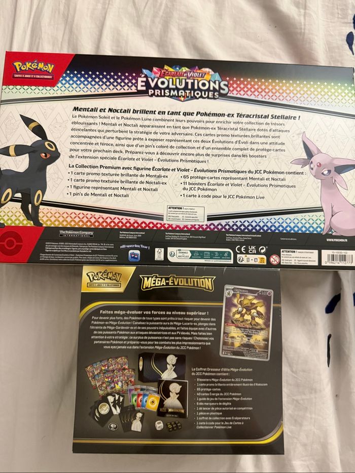 Lot Pokémon Neuf & Scellé ETB ME01 et coffret 8.5 - photo numéro 2