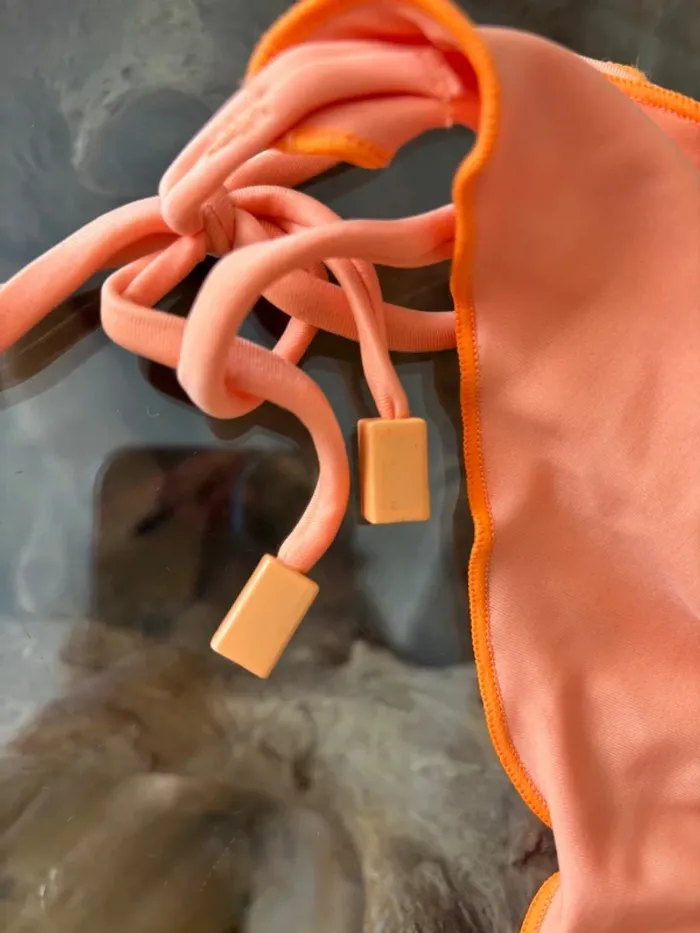 Bas de maillot de bain orange femme Cia Maritima - photo numéro 8