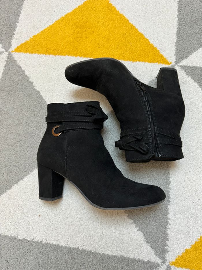 Bottines à talons Grands Boulevards Taille 37 - photo numéro 2