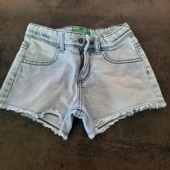 Short en jean 4-5ans Beneton