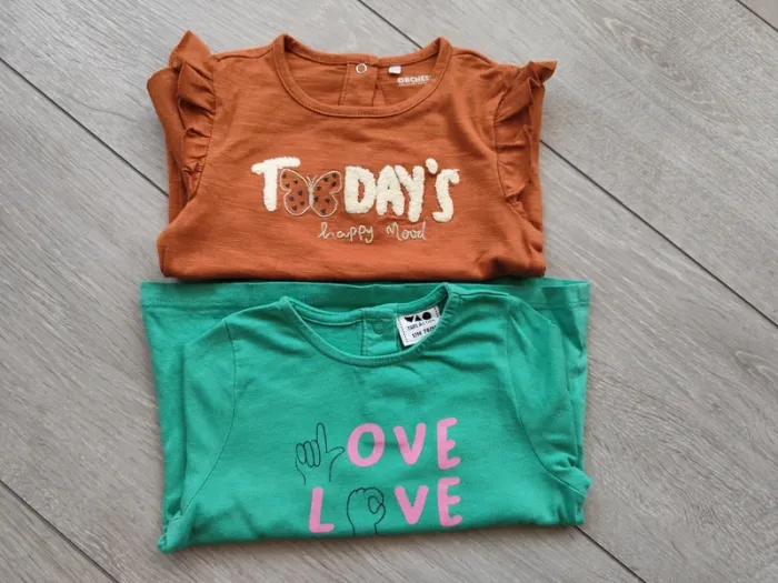 Lot de 2 t-shirts