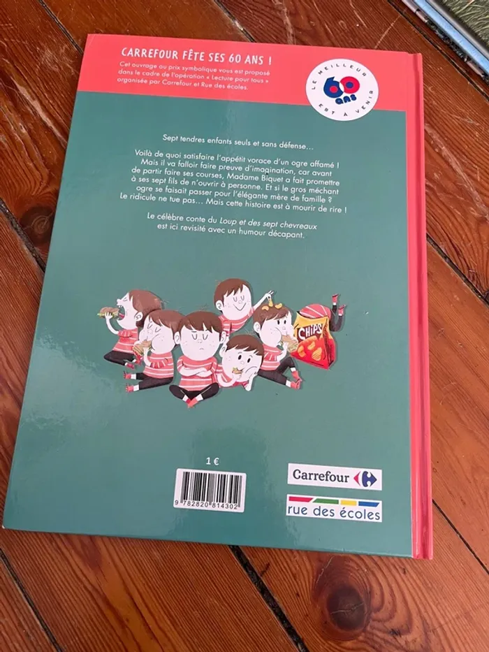 Livre rue des écoles « l’ogre et les sept Biquet » - photo numéro 2