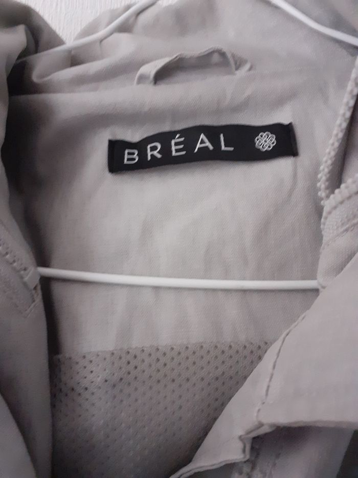 Veste imperméable gris clair - photo numéro 2