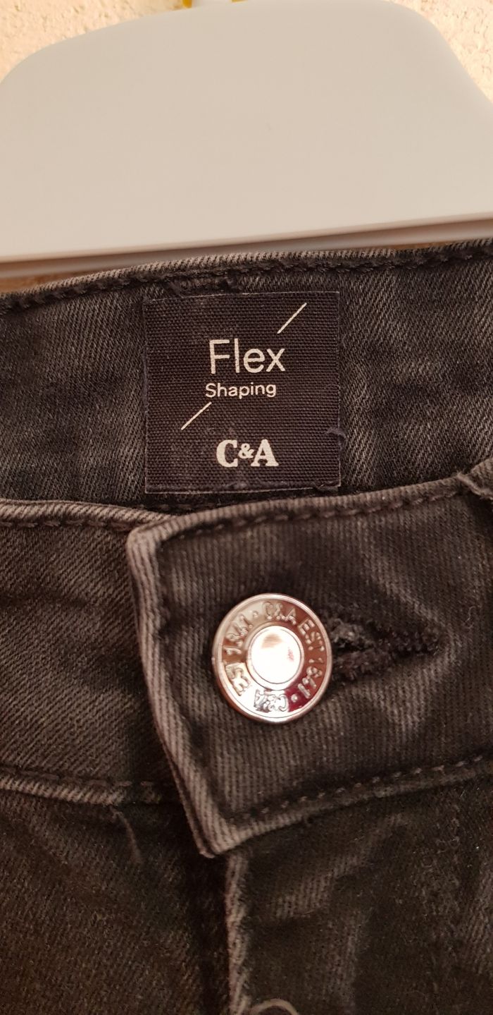 Jean noir Flex Shaping Skinny Taille 36 - photo numéro 4