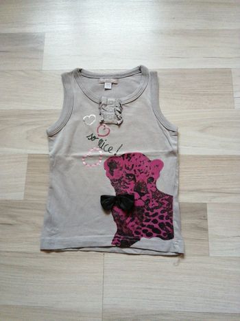 Débardeur couleur taupe