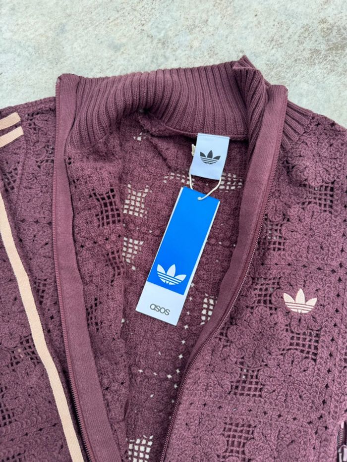 Veste en maille crochetée Adidas X Asos - photo numéro 3
