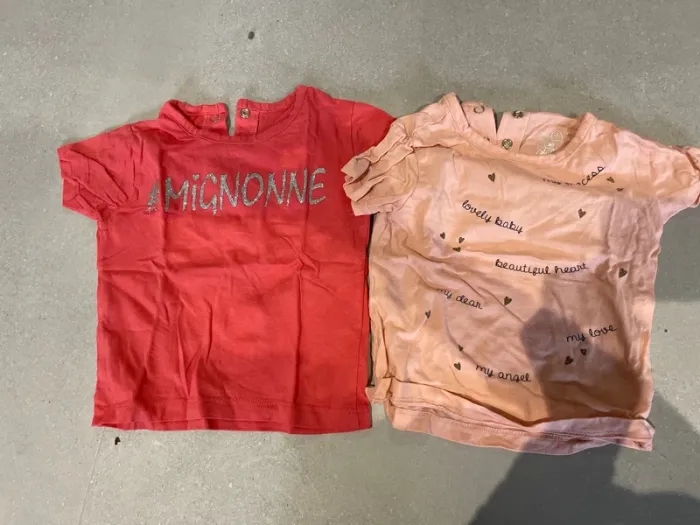 T-shirt manche courte 9 mois