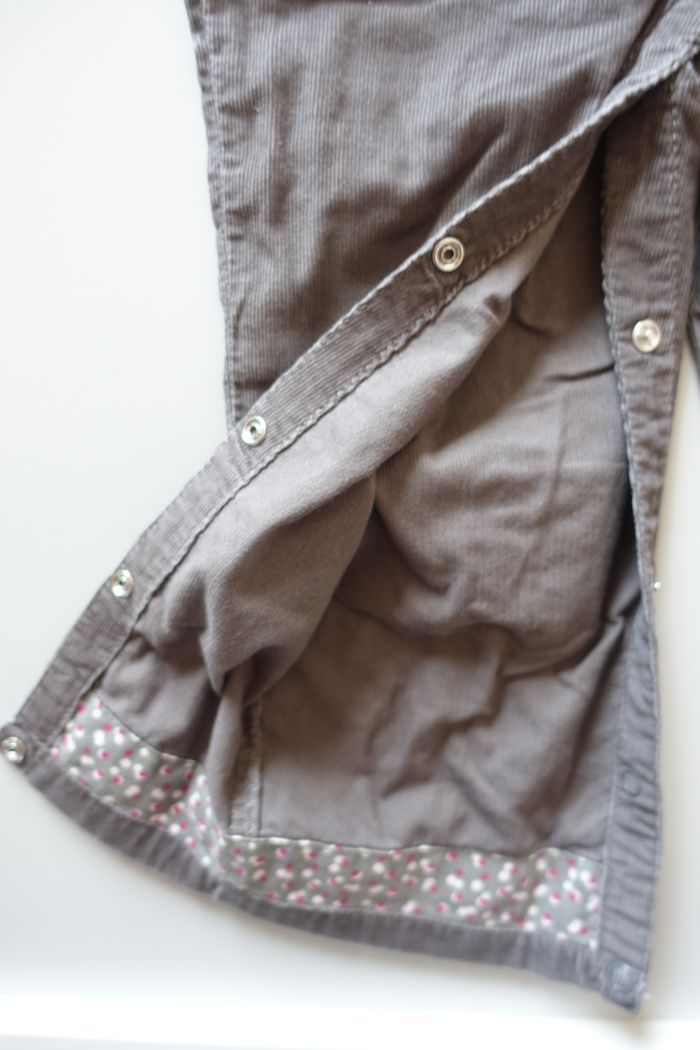 Salopette velours bébé fille 23 mois - photo numéro 5