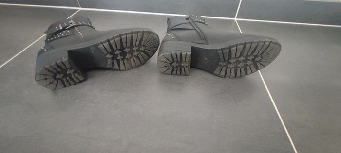 Paires de bottines noires taille 38 - photo numéro 8