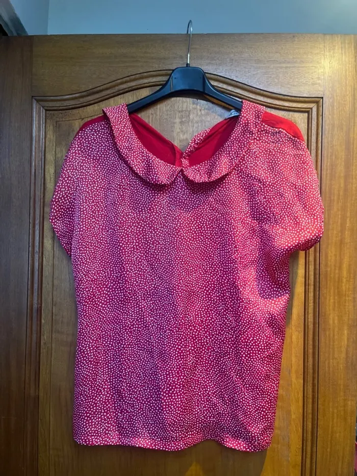 T-shirt Cortefiel rouge taille M