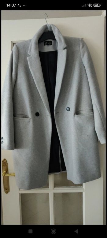 Veste longue zara