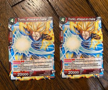2 Cartes dragon ball z sd2-05 st