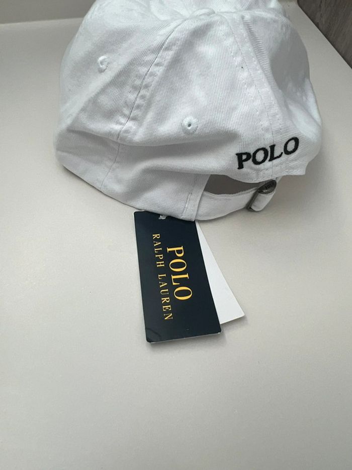 Casquette Ralph Lauren Blanche - photo numéro 4