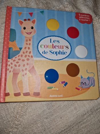 Livre les couleurs de Sophie