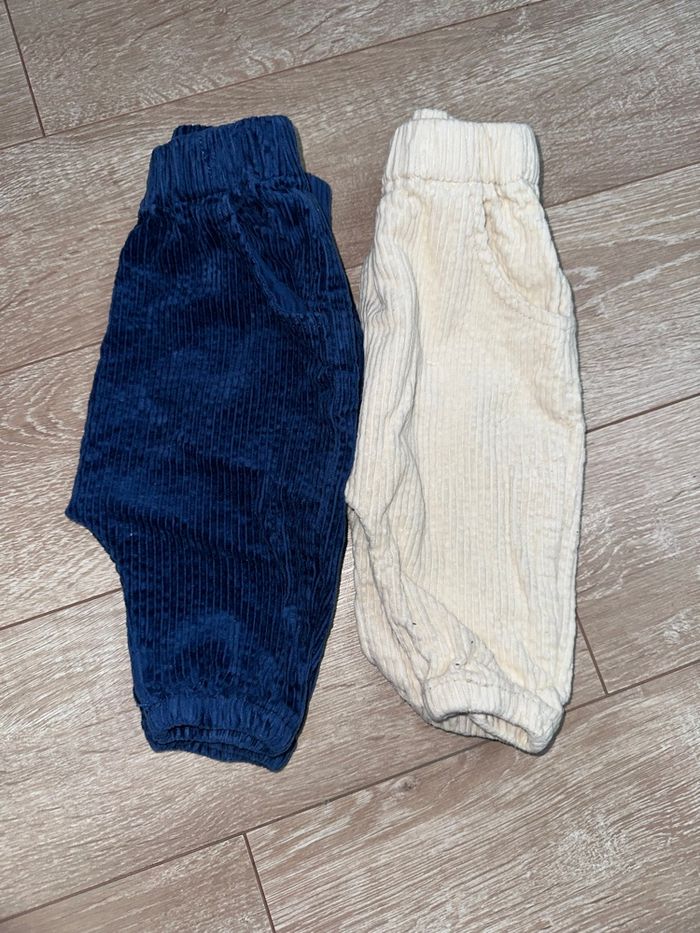 Lot pantalons taille 3 mois - photo numéro 3