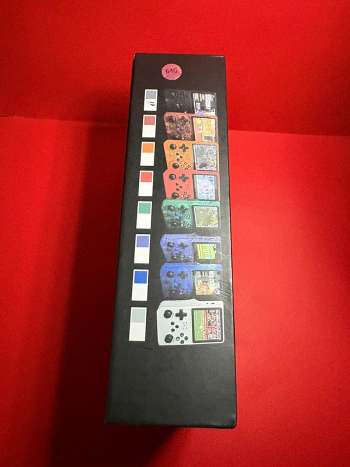 Console de jeu portable noir rétro R36S avec système Linux Arkos + carte mémoire 64go - photo numéro 4