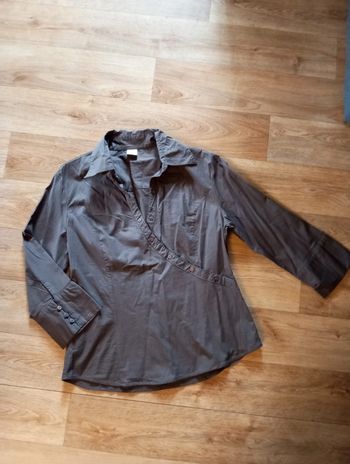 Chemisier manches 3/4 camaïeu 44