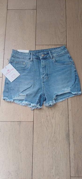 Short en jean femme taille 36 neuf