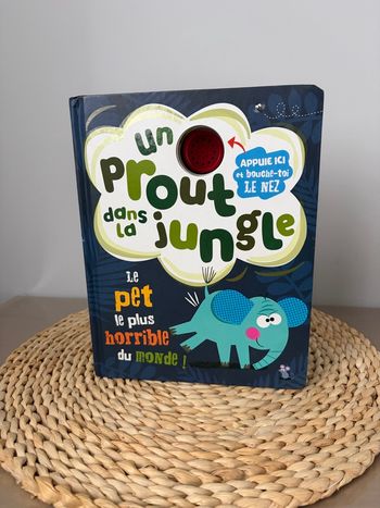 Livre sonore un prout dans la jungle
