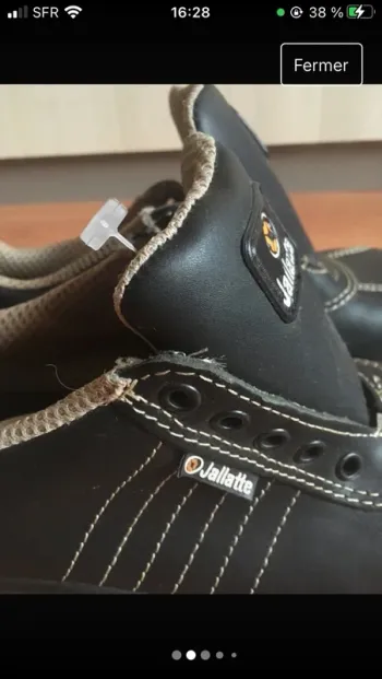Chaussures de sécurité marque Jallatte en 38 jamais portée