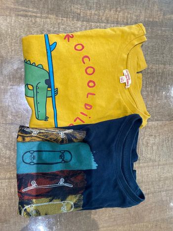 Lot tee shirt manches courtes