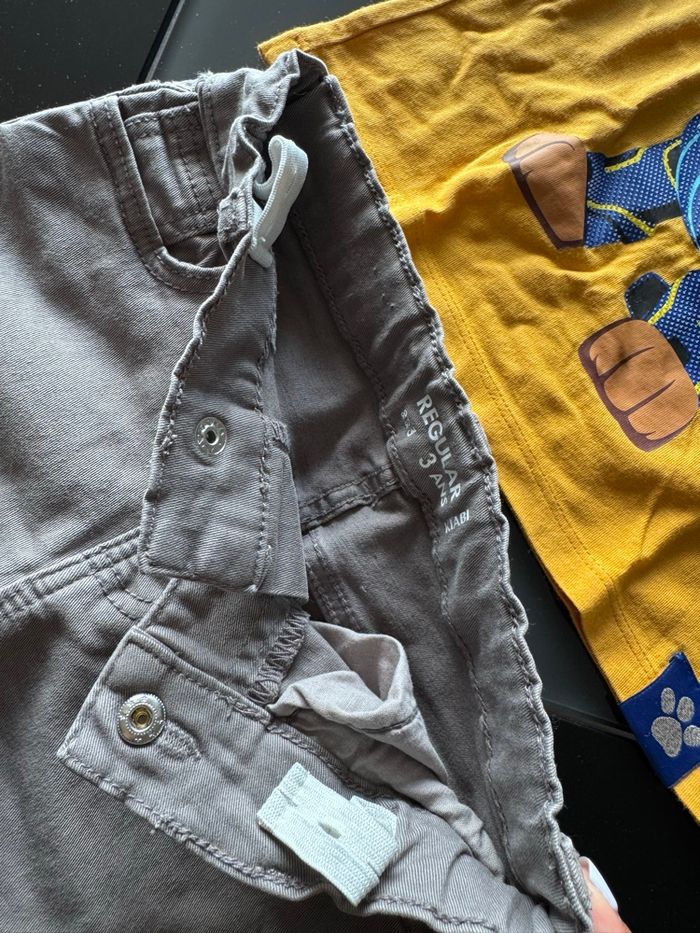 Ensemble jean et t-Shirt Chase 3 ans - photo numéro 3