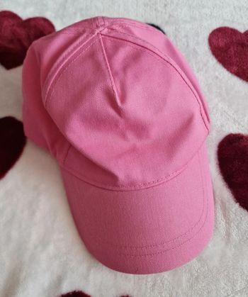 Casquette rose