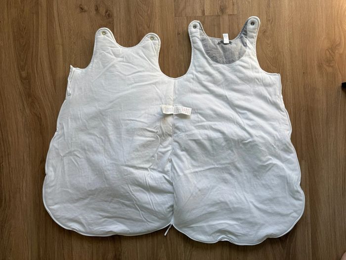 Gigoteuse turbulette Obaidi 1 6 mois très bon état couleur blanc bébé garçon fille - photo numéro 3