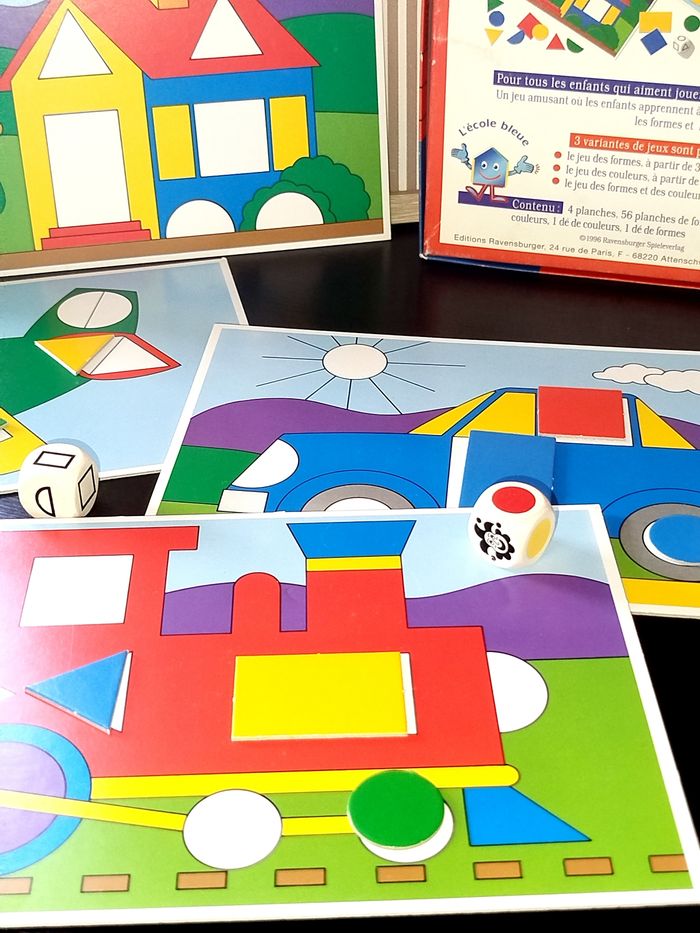 🟣 Ravensburger Jeu de société Formes et couleurs - photo numéro 2