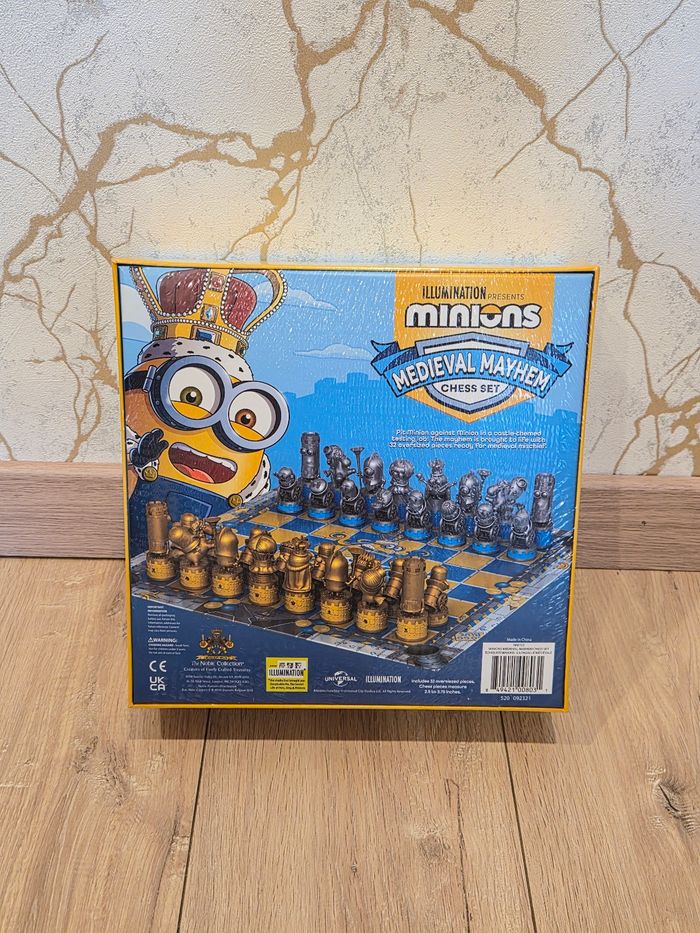 Échiquier Minions The Noble Collection Medieval Mayhem Chess Set neuf - photo numéro 2
