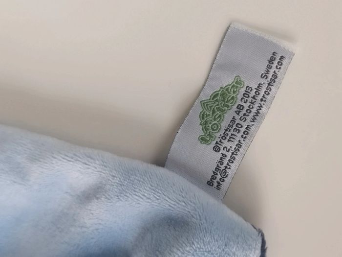 Doudou chien Trostisar bleu - photo numéro 4