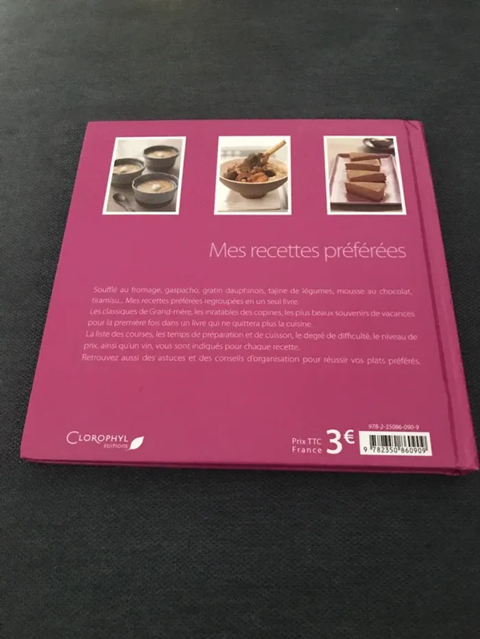 Livre : Mes recettes préférées - photo numéro 2