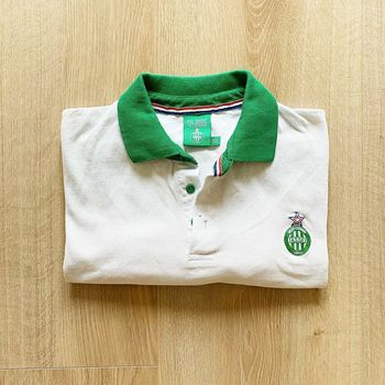 AS Saint-Etienne Football Polo Homme Boutique Officielle des Verts Exclusive ASSE (Taille XXL)