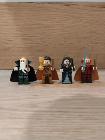 Figurines type lego Les 4 Fondateurs Harry Potter