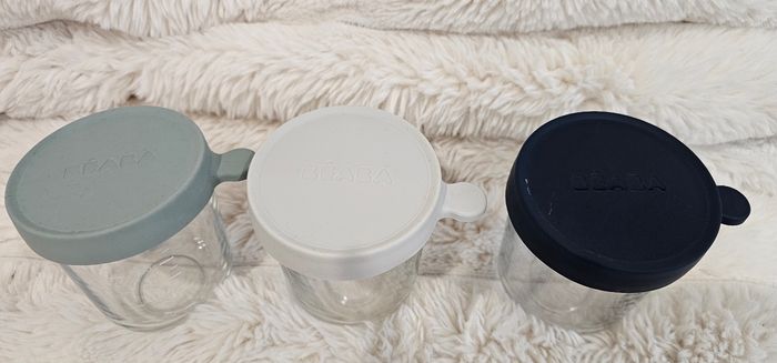 Lot de 3 pots en verre Béaba 250ml - photo numéro 2
