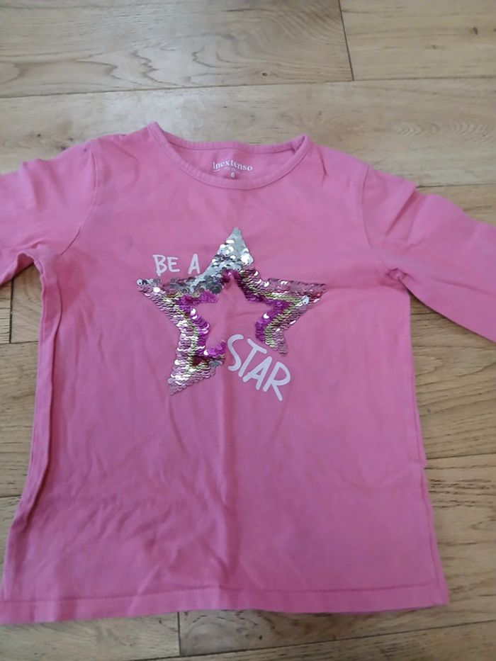 T shirt manche longues 6 ans fille