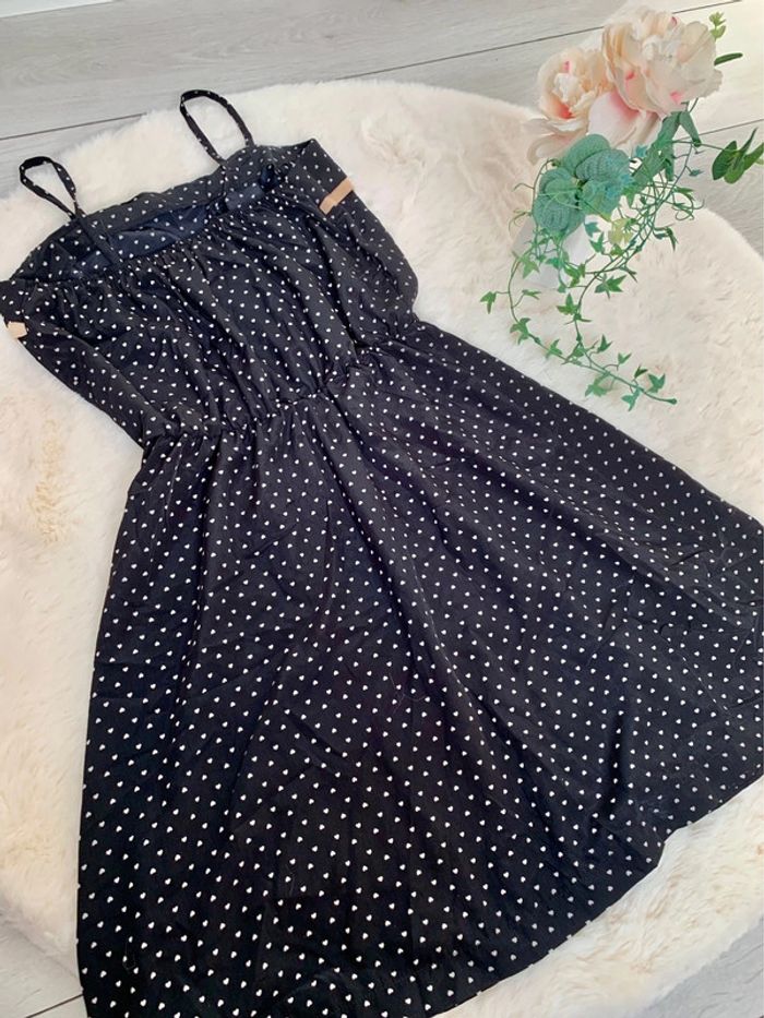 Mini robe imprimée petit coeur - photo numéro 2