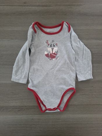 Bodie gris ML 18 mois