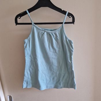 10 ans debardeur turquoise