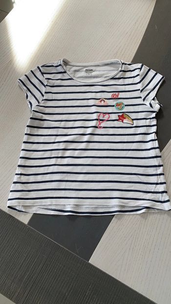 Tee-shirt marin 8 ans Kiabi