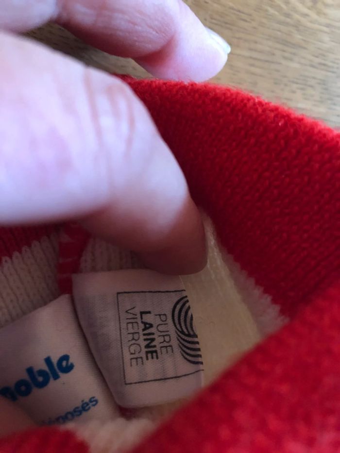 Bonnet vintage coca cola en laine - photo numéro 4