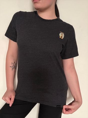 Tee shirt gris foncé Quechua S - basique sport