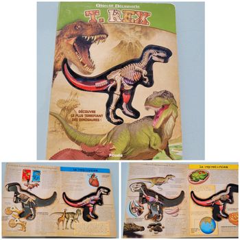 Très beau livre animé Objectif Découverte : T-Rex (48)