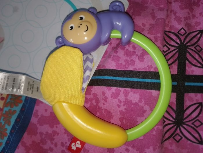 Anneau singe et banane Fisher Price - photo numéro 4