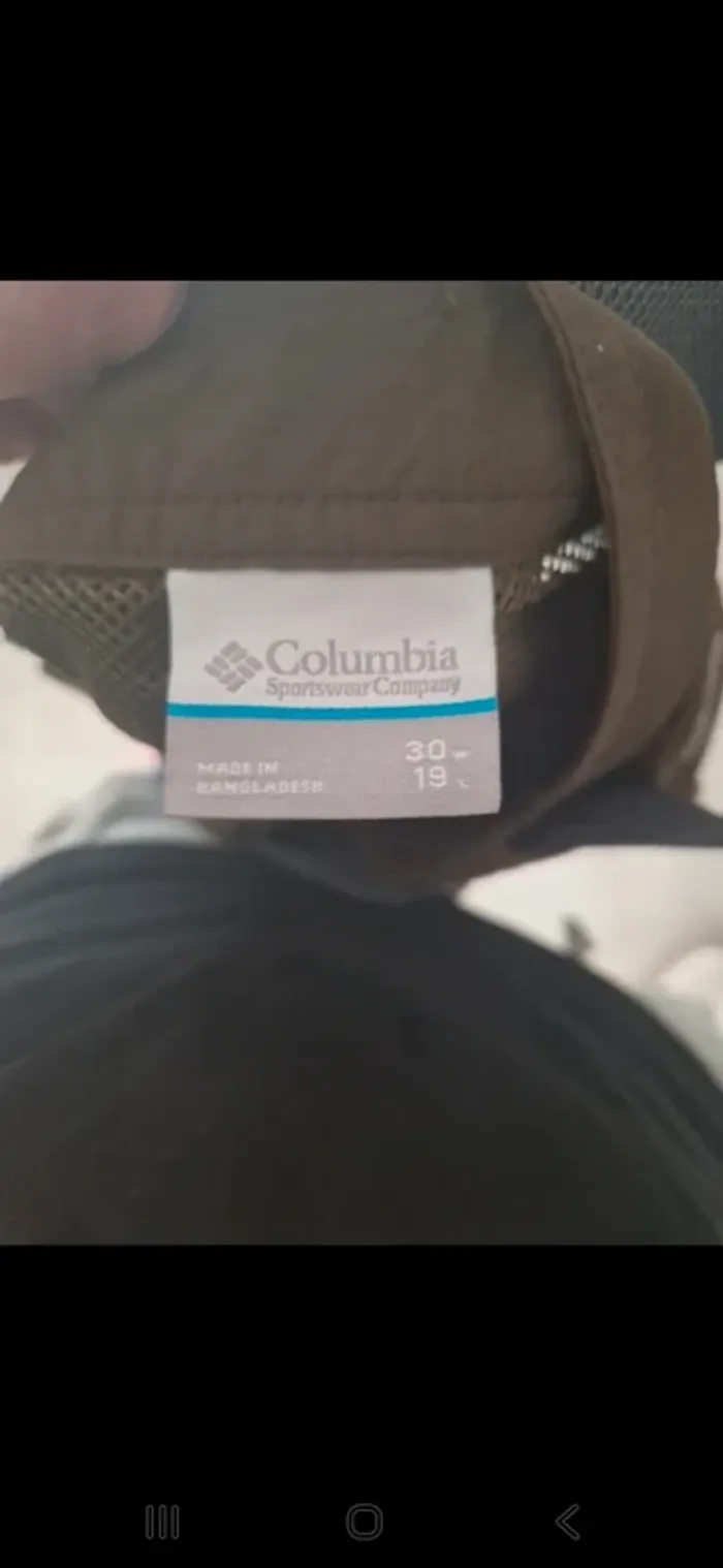 Short /pantacourt  cargo kaki Colombia vintage xxl - photo numéro 9