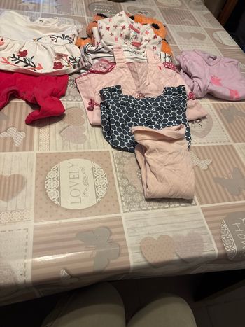Lot vêtements fille 